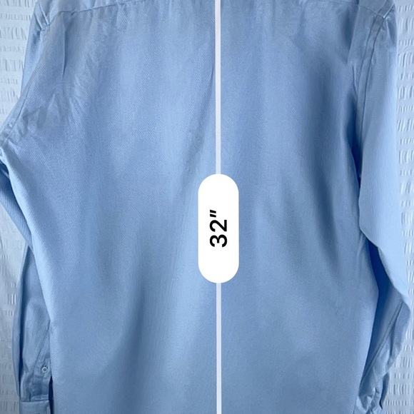 Robert Graham Button Down Mens Shirt Blue with flowered accents Size XL - Picture 4 of 15